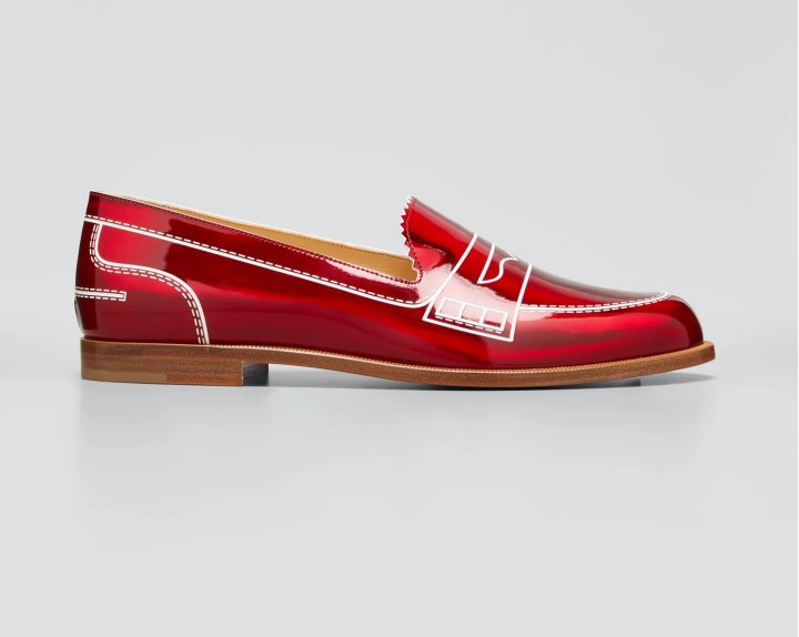 This image has an empty alt attribute; its file name is christian-louboutine-mocalaureat-penny-loafers-side.jpg